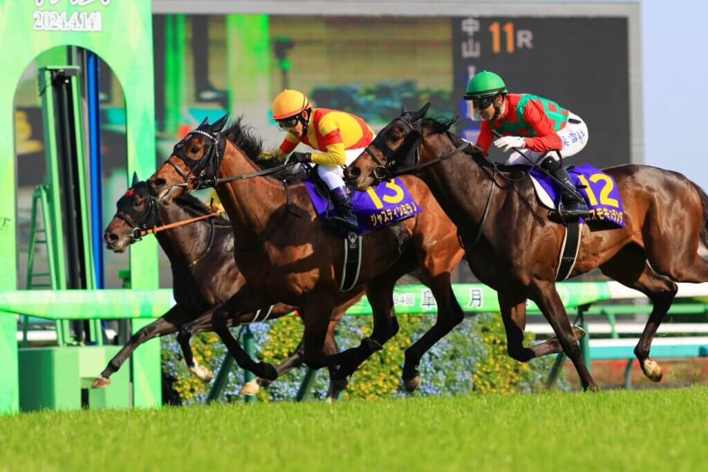 Justin Milano wins the 2024 Satsuki Sho