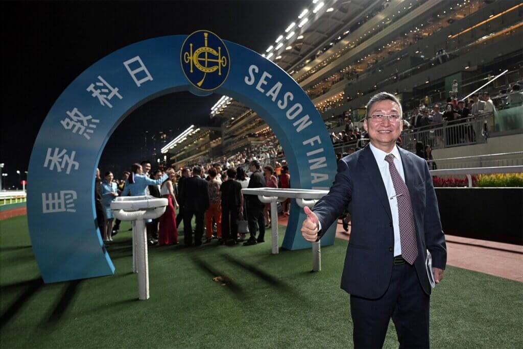 Francis Lui at the 2023-24 Season Finale