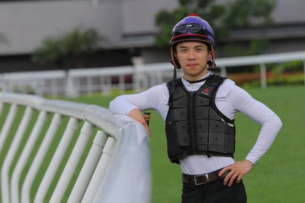 Hong Kong jockey Angus Chung