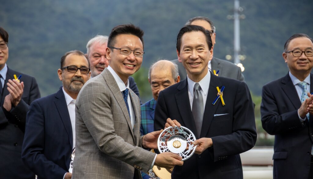 Assistant trainer Adrian Chow