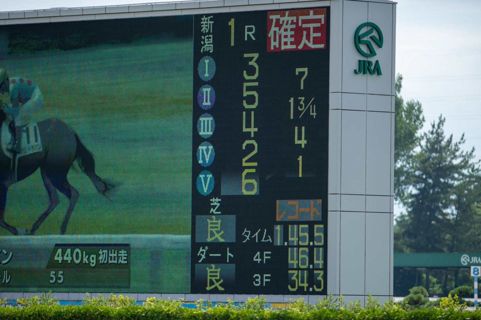 【明日之星】Silk Racing雌馬Embroidery打破新潟場地紀錄