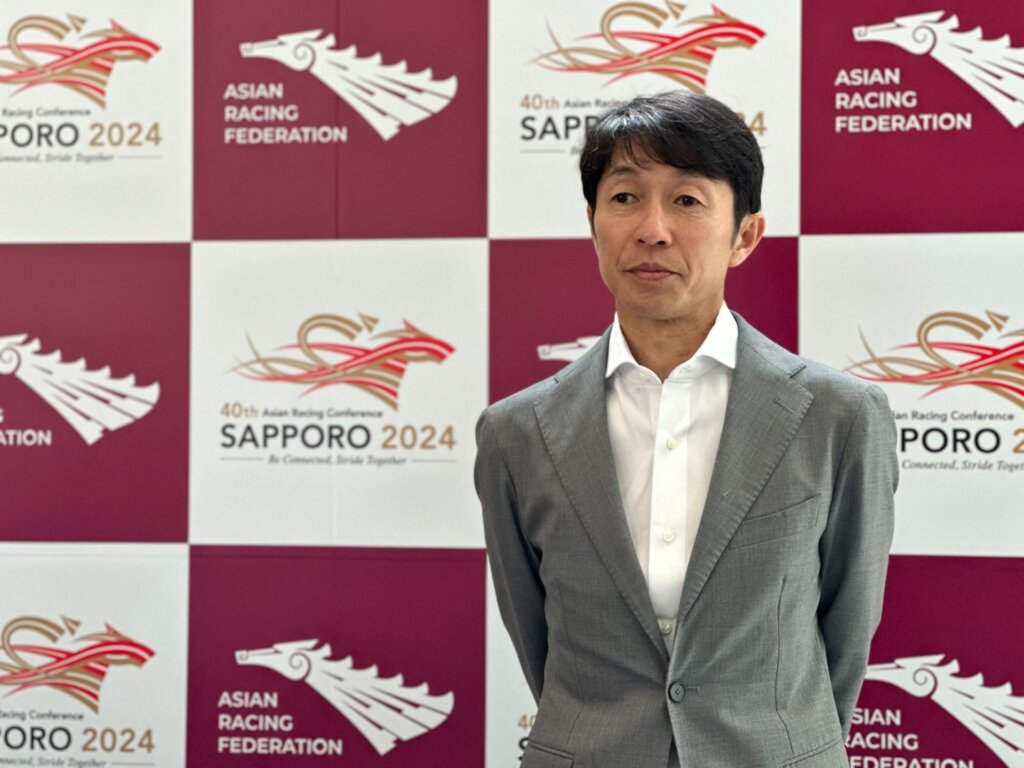 Yutaka Take at the Asian Racing Conference, 2024