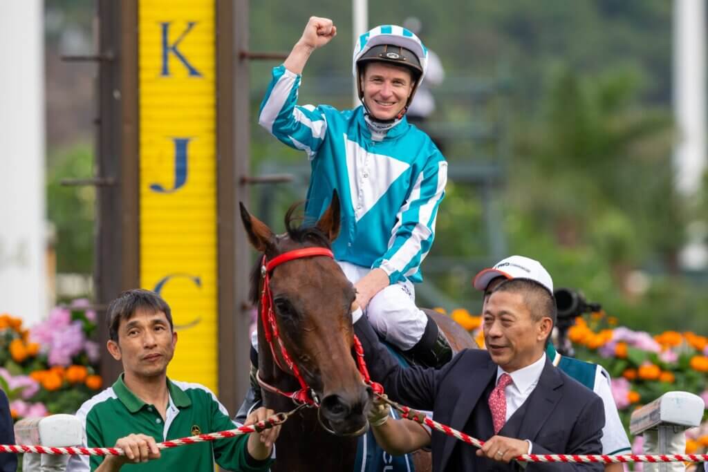 James McDonald at Sha Tin