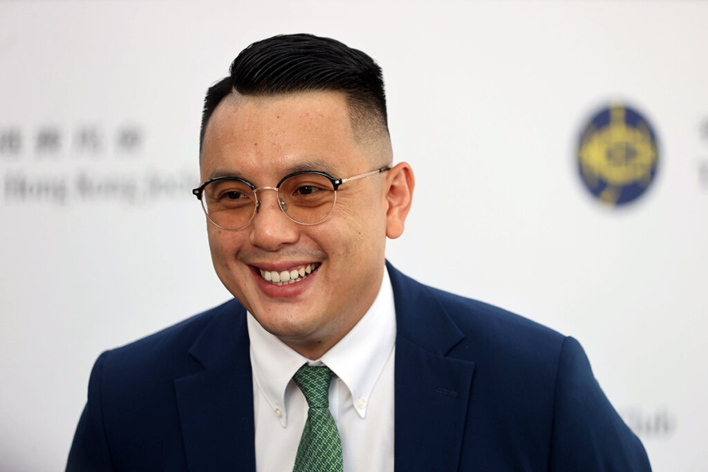 Horse trainer Pierre Ng