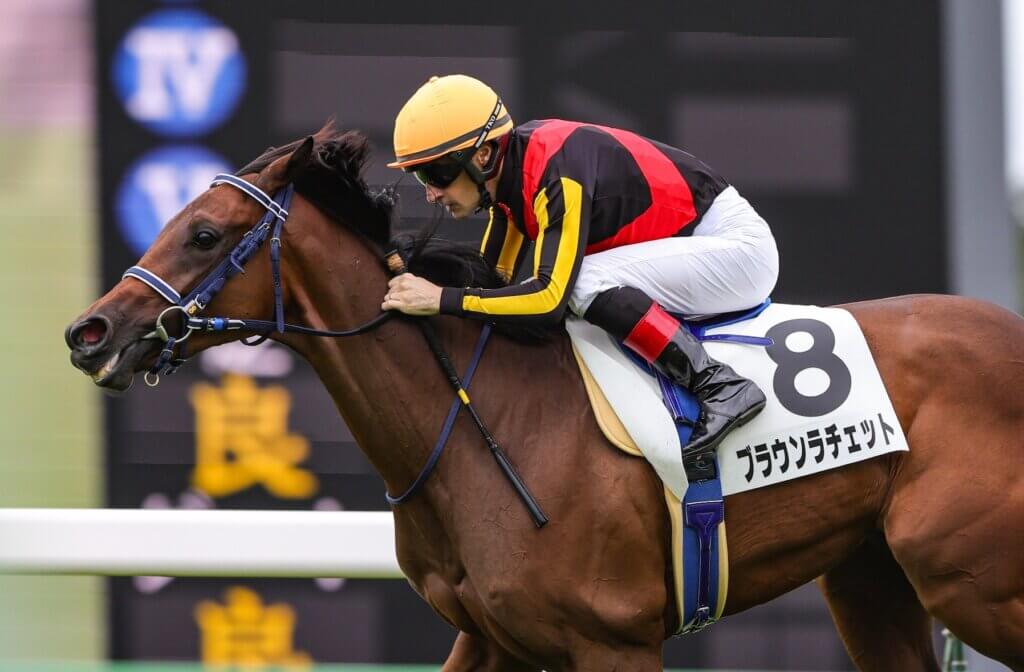 Brown Ratchet wins at Nakayama