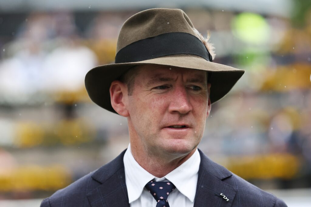Horse trainer Ciaron Maher