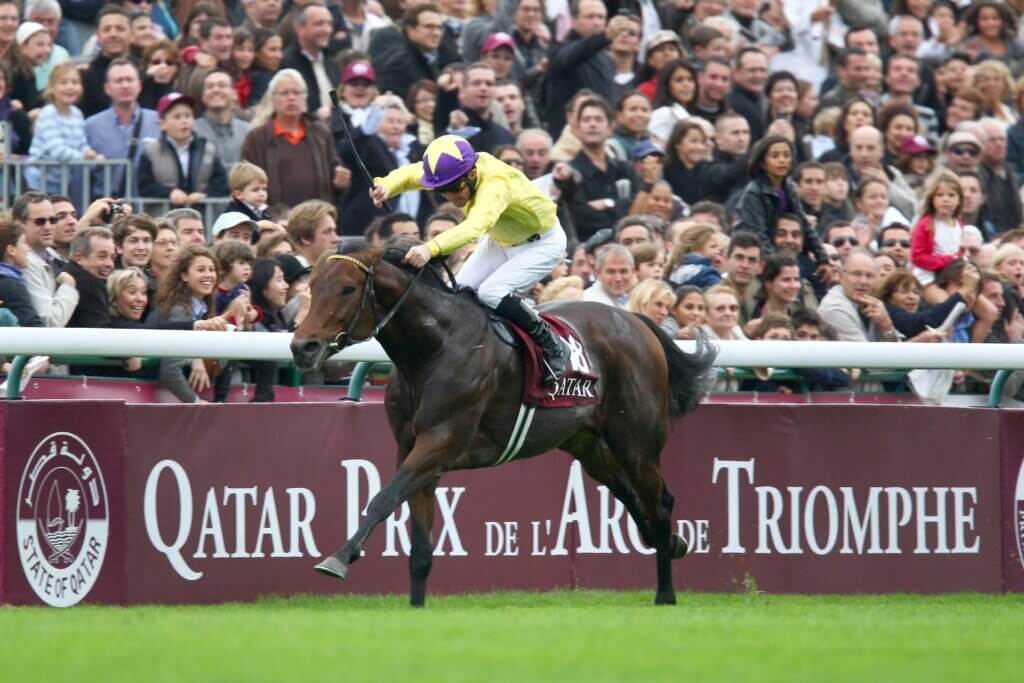 Sea The Stars wins the 2009 Arc