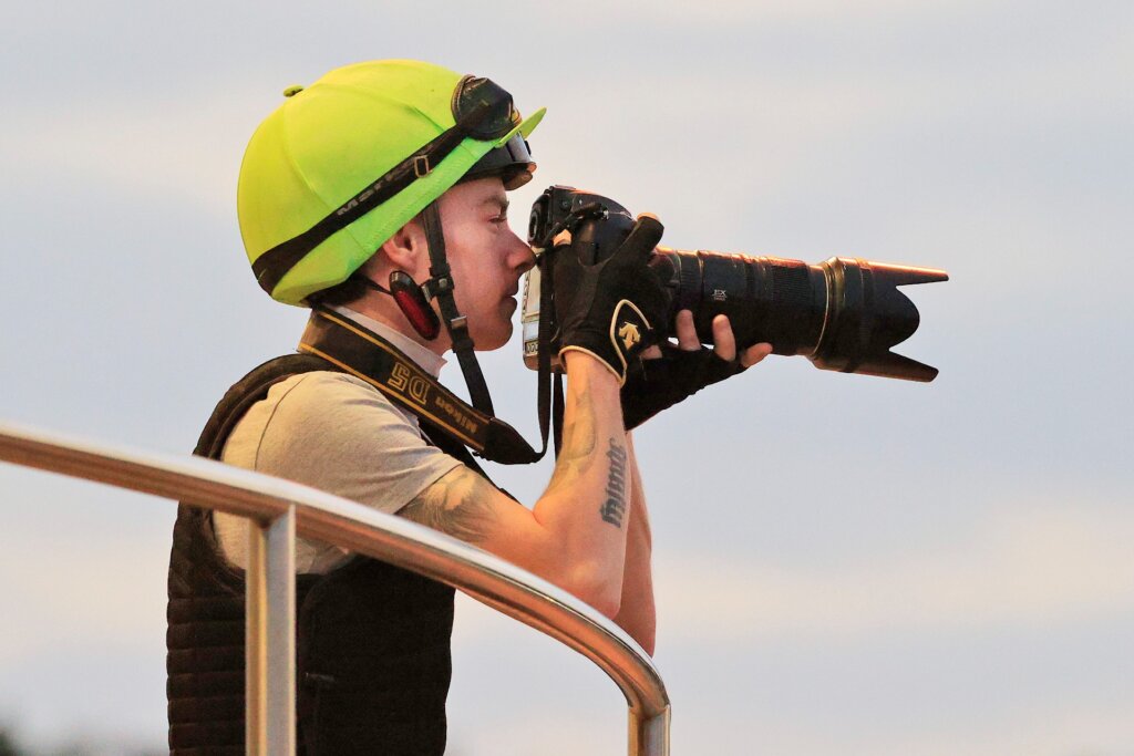 Jockey Robbie Dolan at Randwick