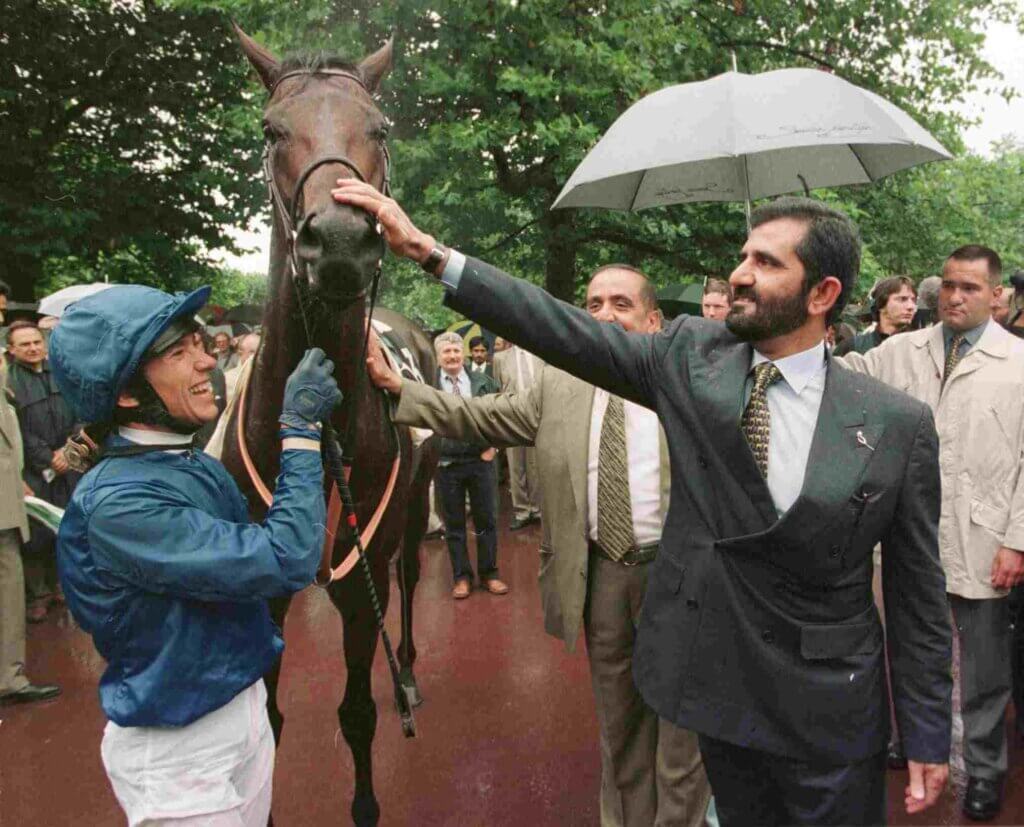 Dubai Millenium and Frankie Dettori