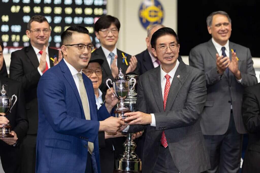 Horse trainer Pierre Ng