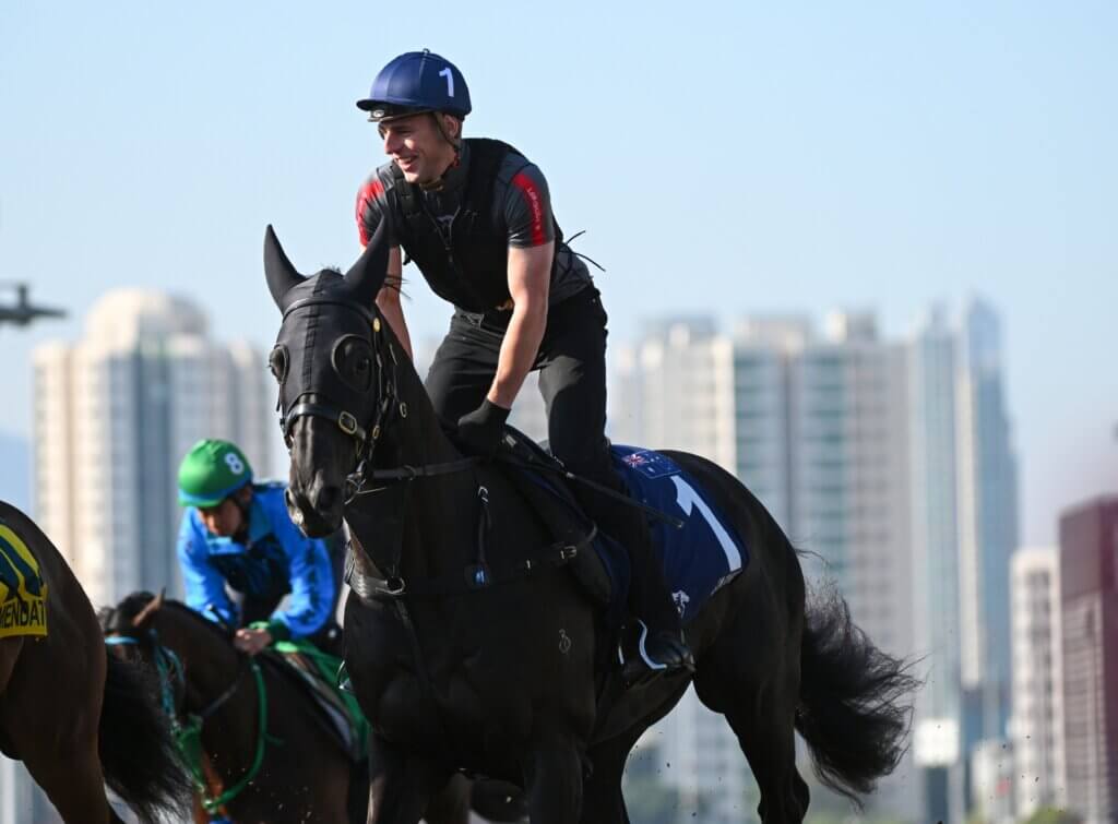 Antino works at Sha Tin