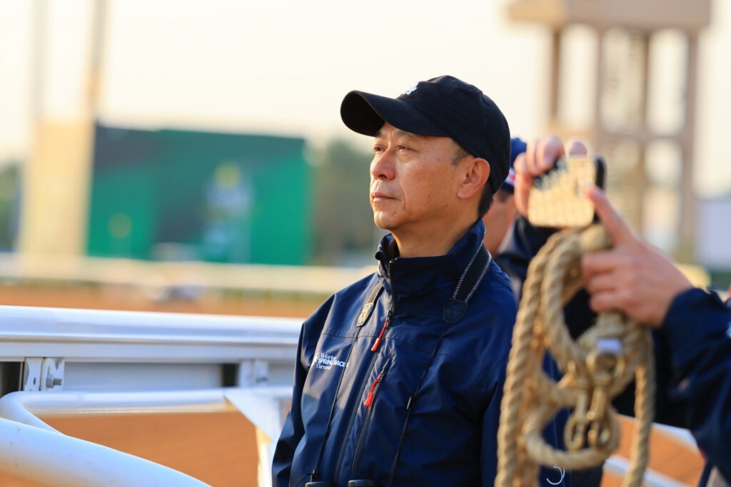 Danny Shum at Riyadh ahead of the 2025 Saudi Cup