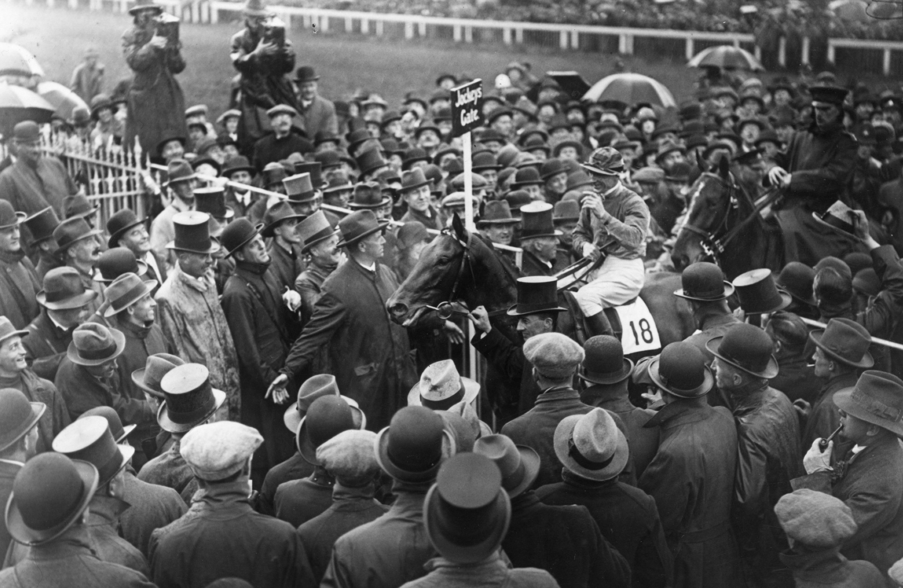 Epsom Derby winner Manna after his 1925 victory