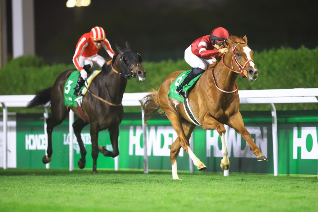 Shin Emperor taking out the Neom Turf Cup
