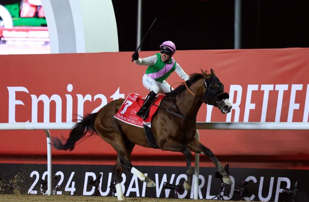 Laurel River wins the 2024 Dubai World Cup