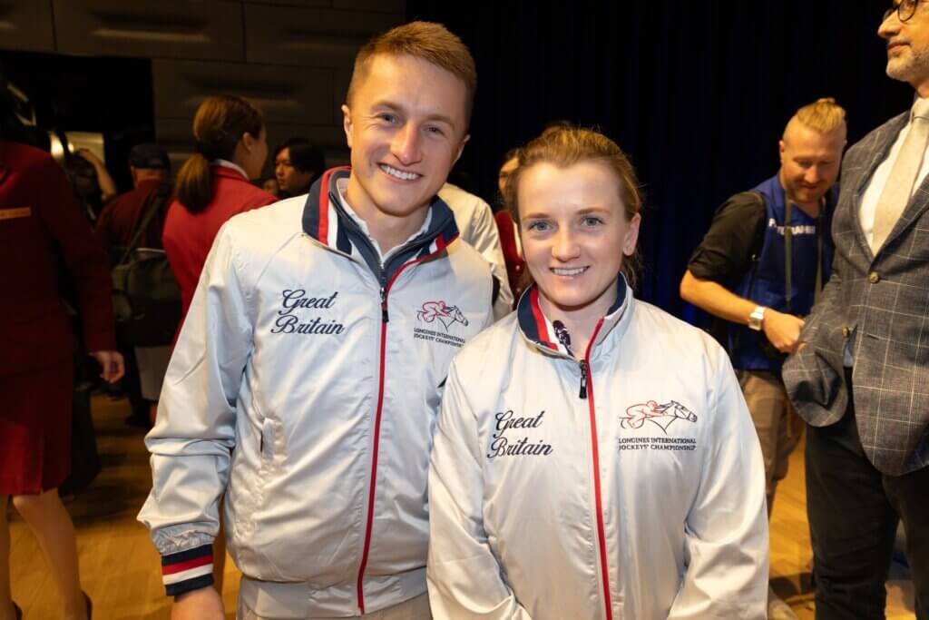 Tom Marquand and Hollie Doyle