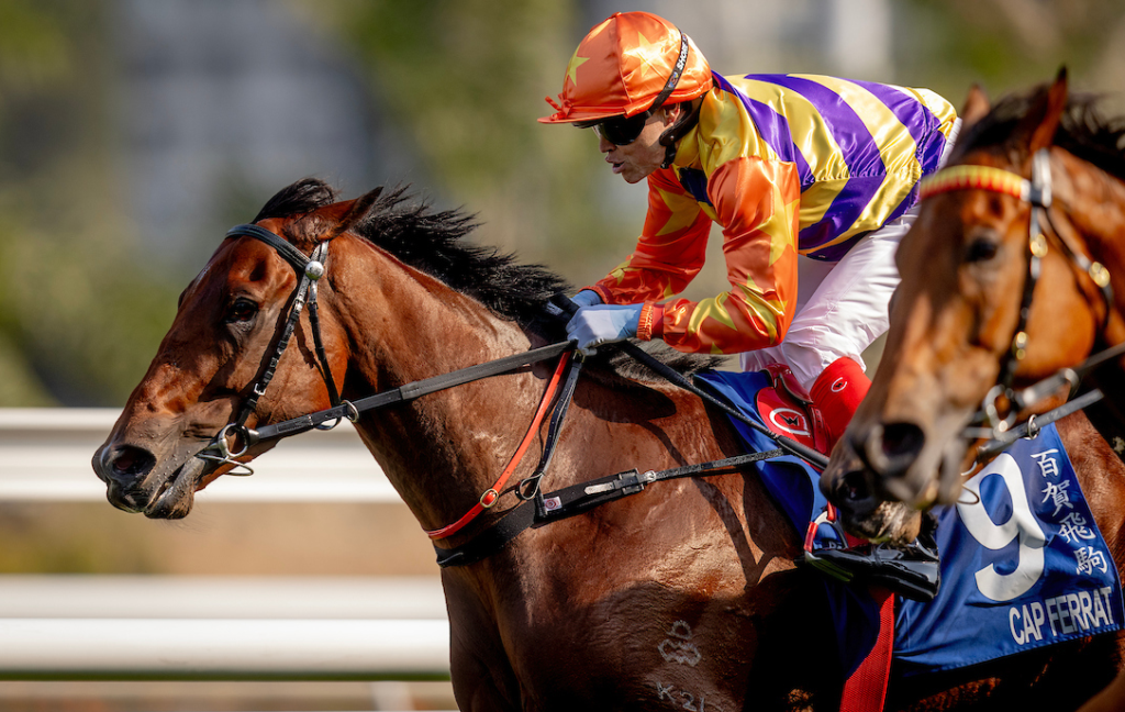 Cap Ferrat and Craig Williams win the Hong Kong Derby