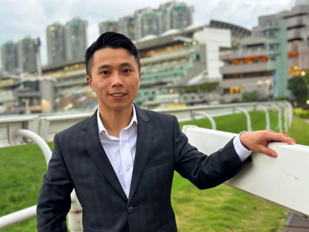 Jockey Matthew Poon at Sha Tin