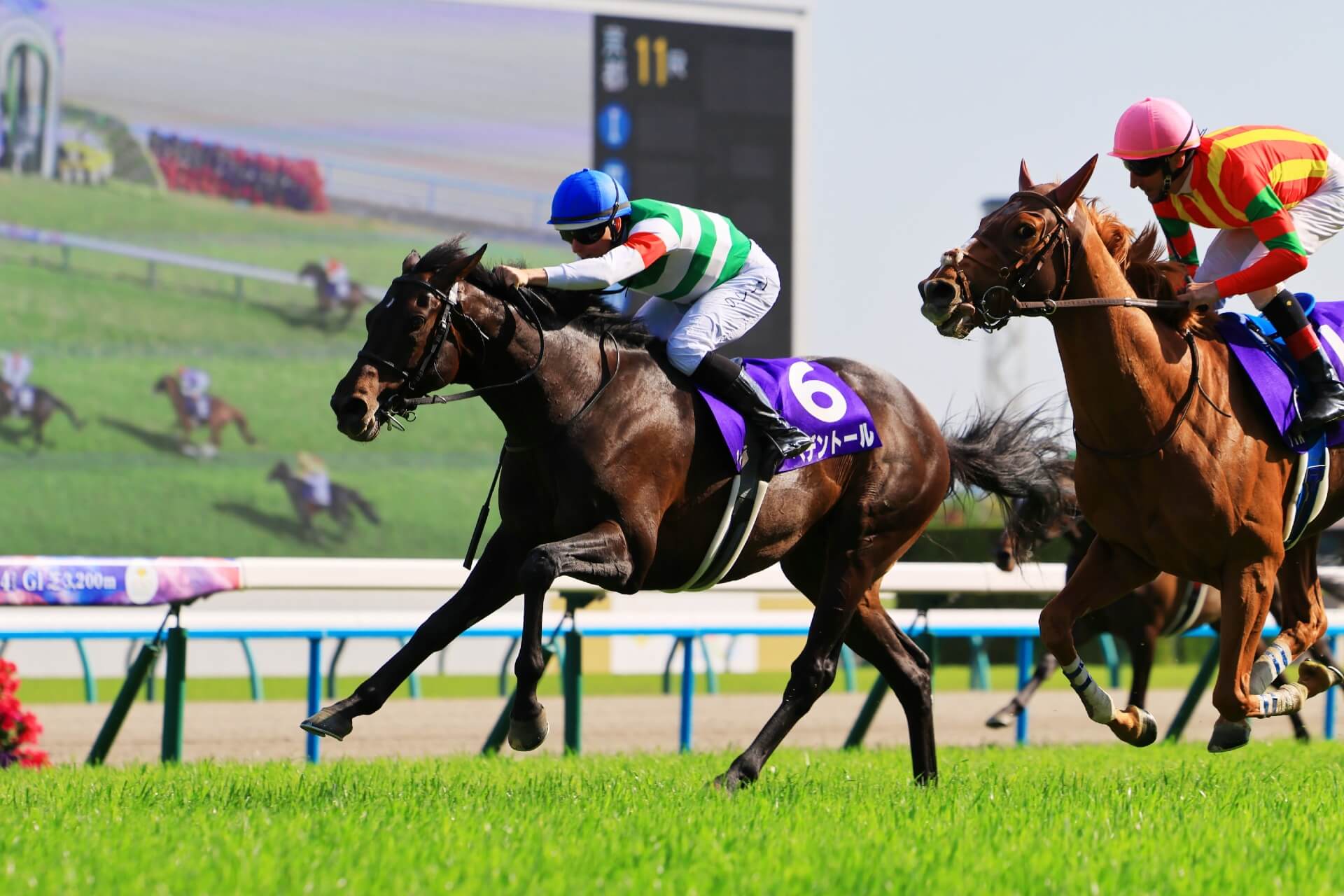 Redentor and Damian Lane win the G1 Tenno Sho (Spring) at Kyoto
