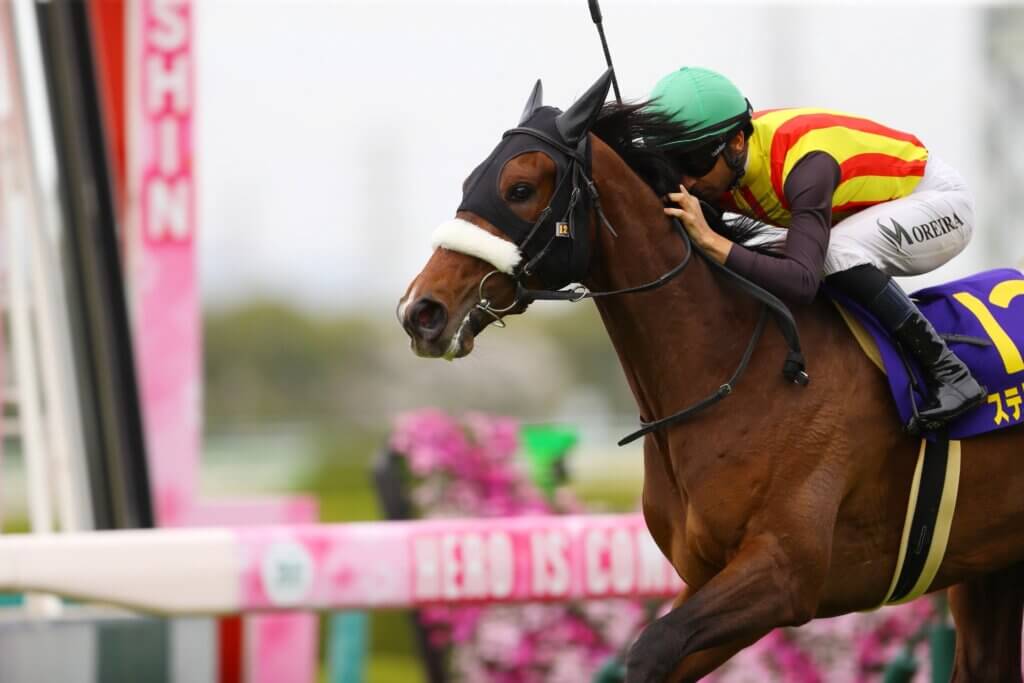 Stellenbosch and Joao Moreira win the G1 Oka Sho at Hanshin