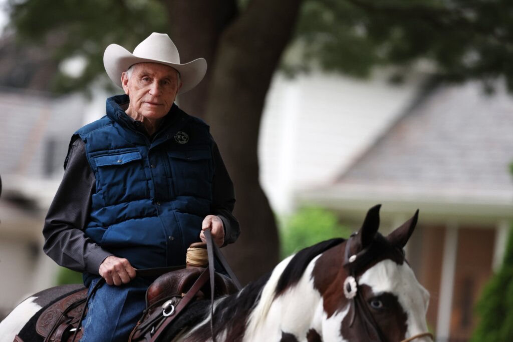 Horse trainer D Wayne Lukas