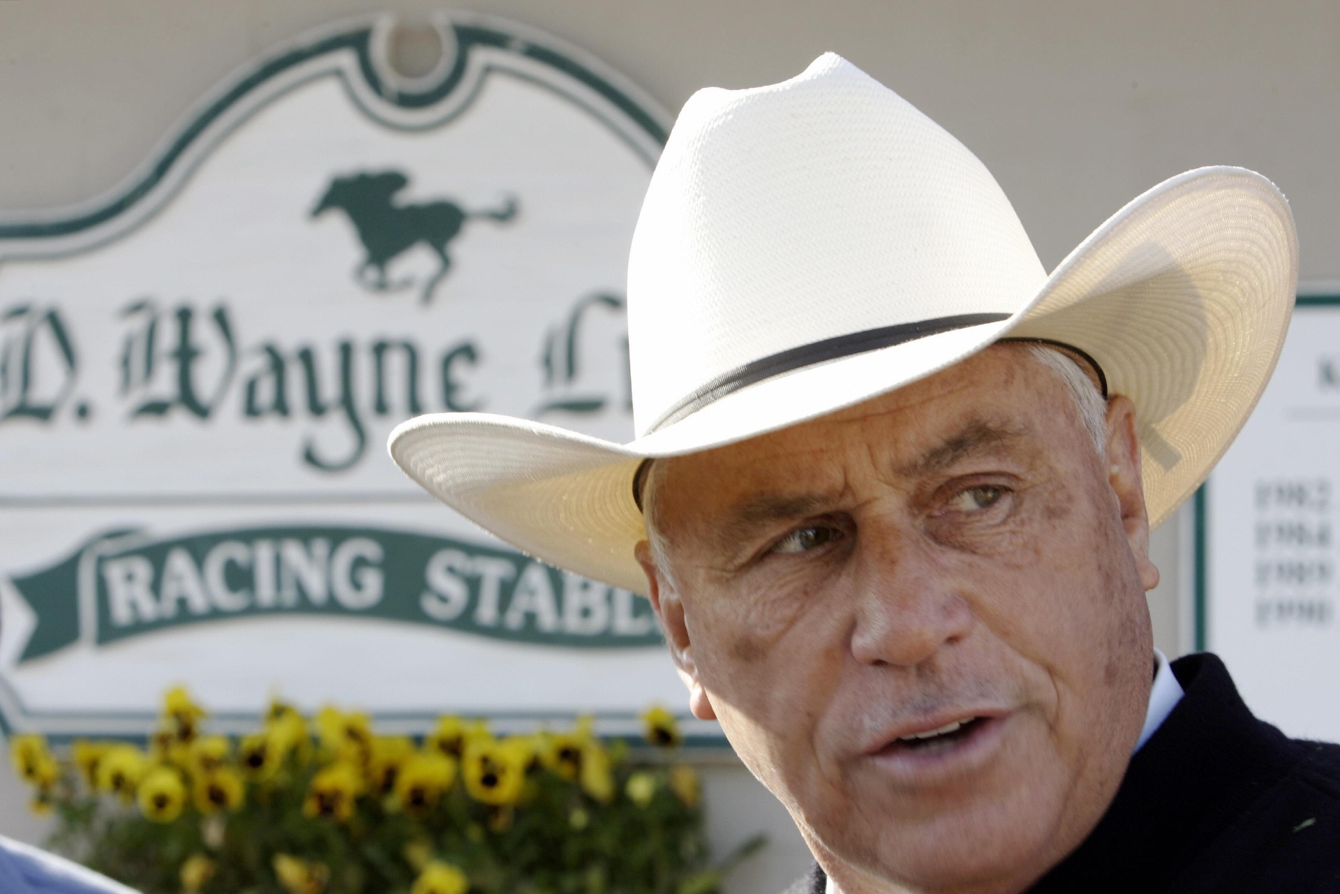 D Wayne Lukas at Churchill Downs