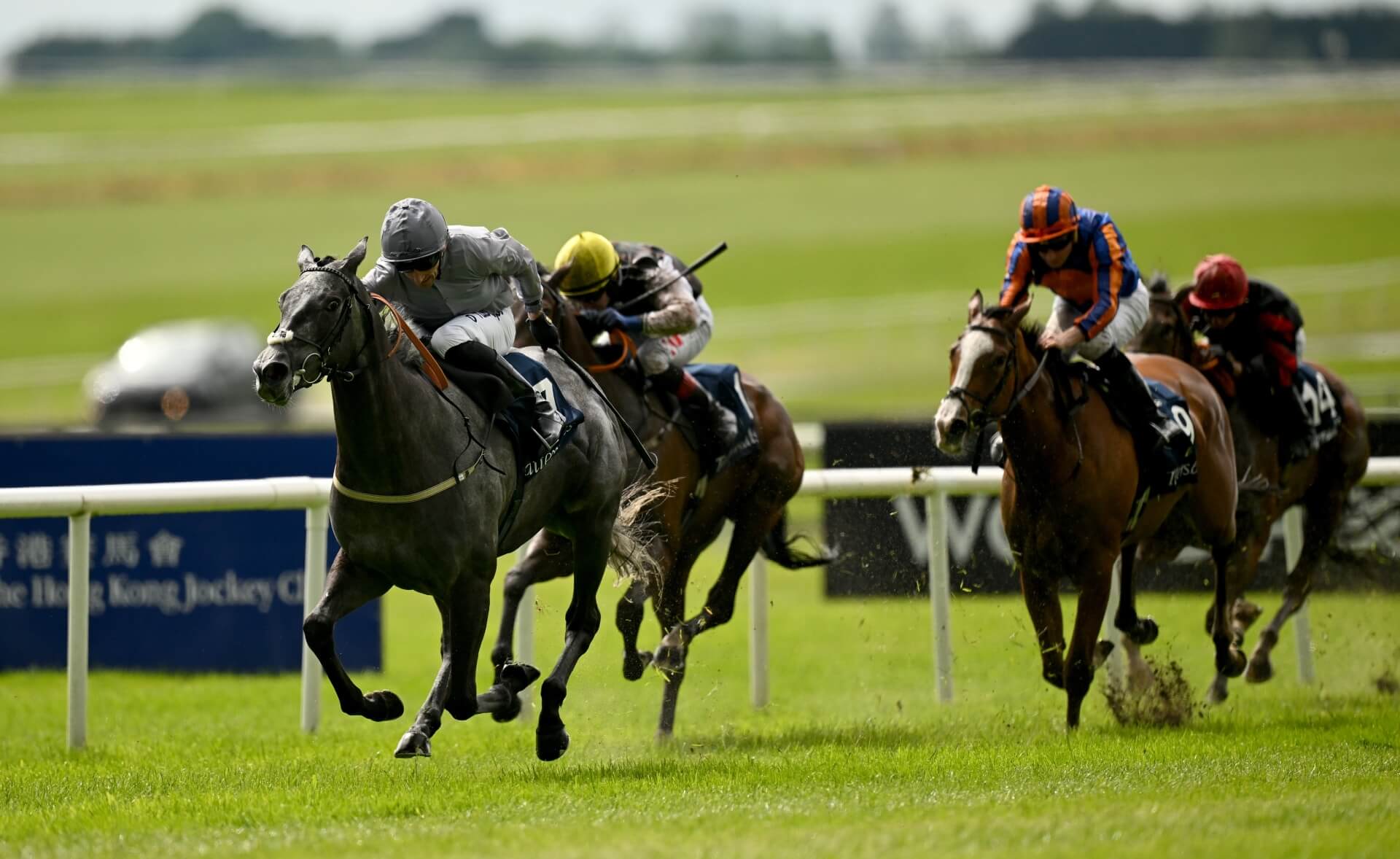 Fallen Angel wins the Irish 1,000 Guineas