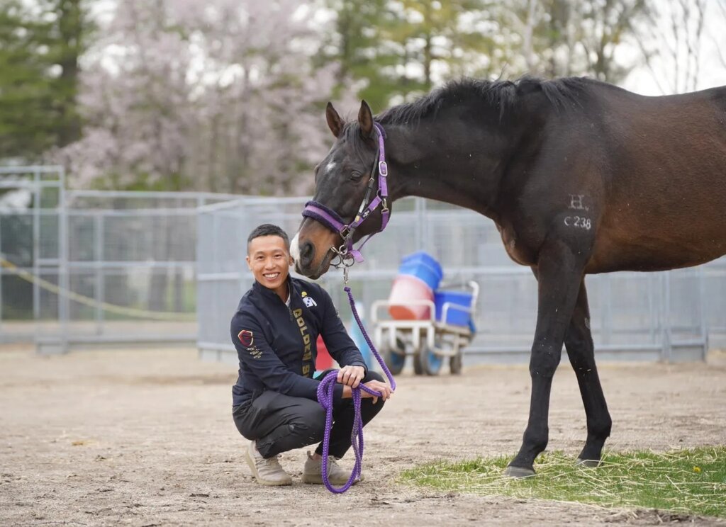Golden Sixty and Vincent Ho reunited at Northern Horse Park