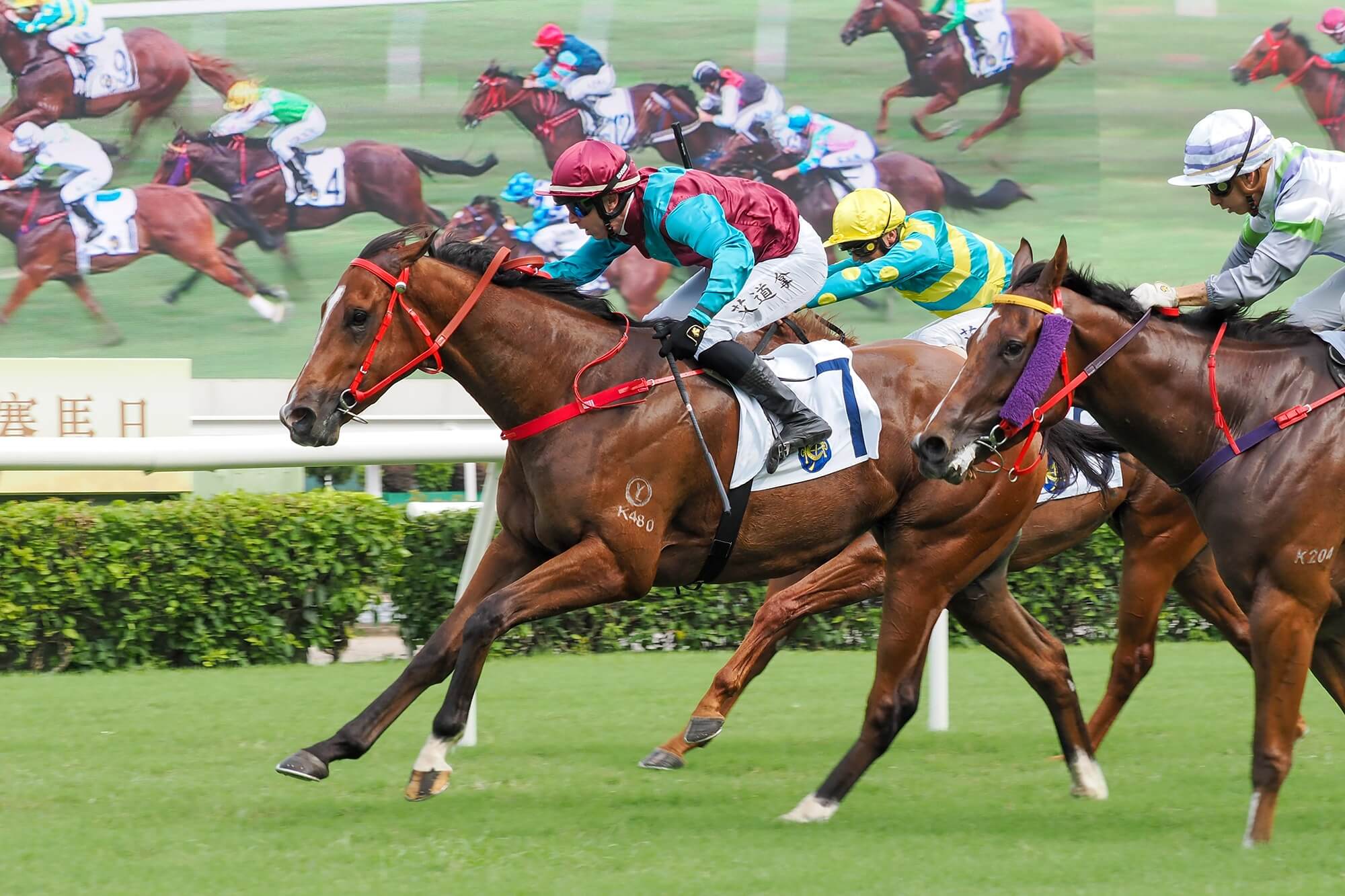 Brenton Avdulla wins on Alabama Song at Sha Tin