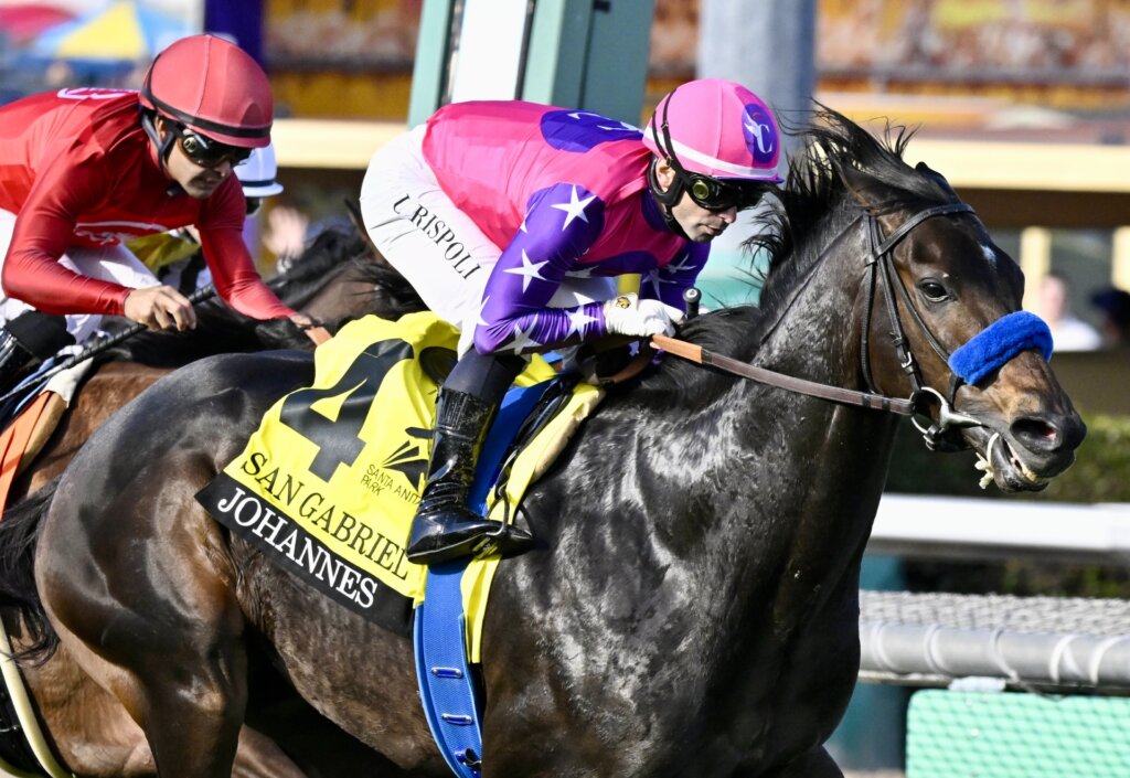 Johannes wins San Gabriel Stakes