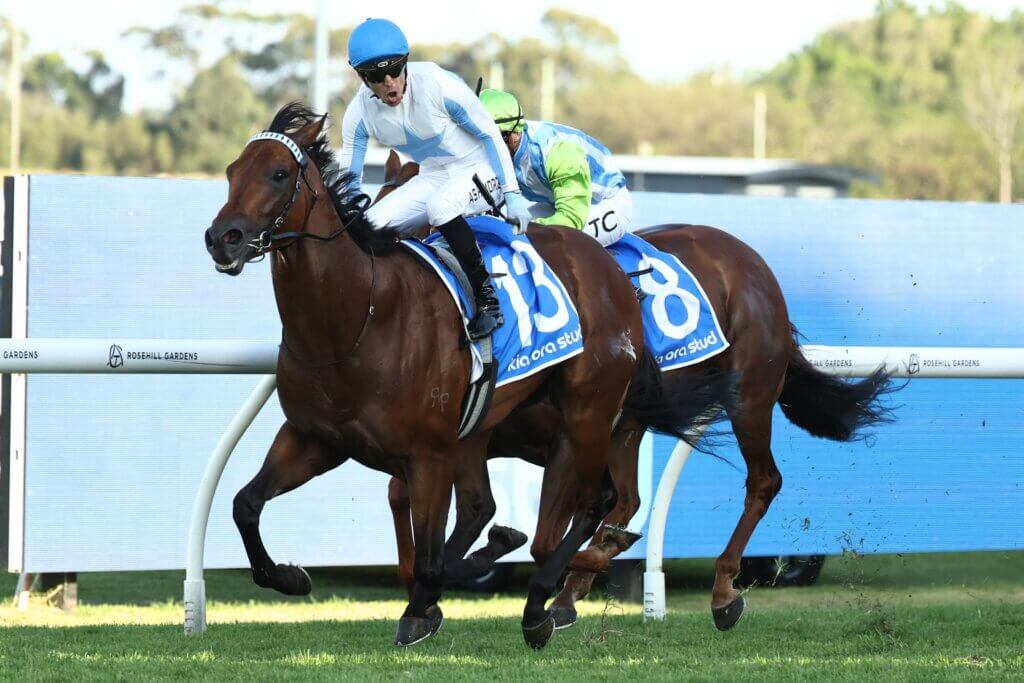 Private Harry wins the G1 The Galaxy
