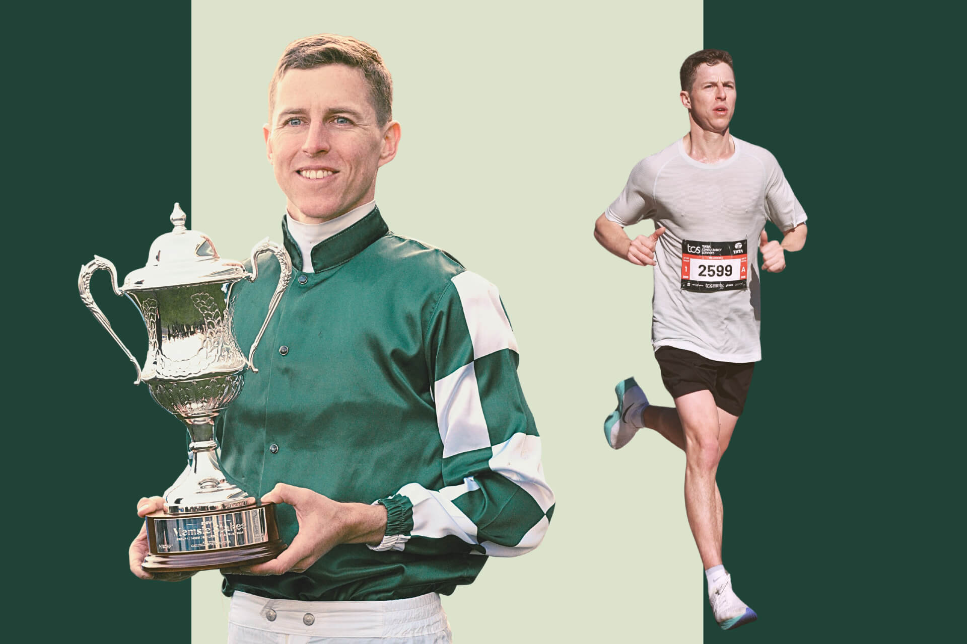 Damian Lane runs Sydney Marathon