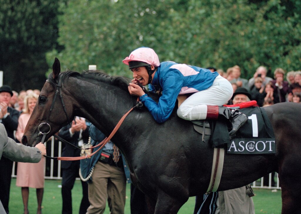 Frankie Dettori and Fujiyama Crest