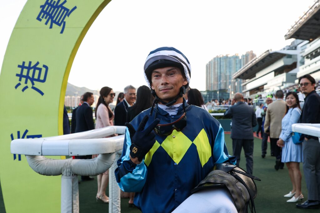 Alexis Badel at Sha Tin