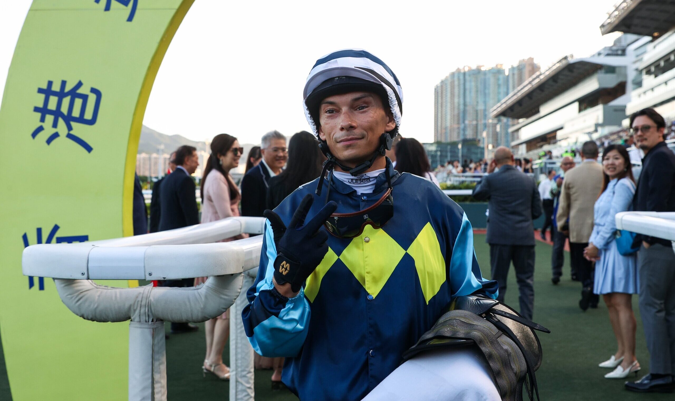 Alexis Badel at Sha Tin