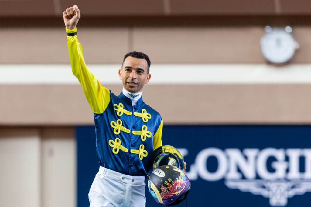 Joao Moreira's farewell ceremony