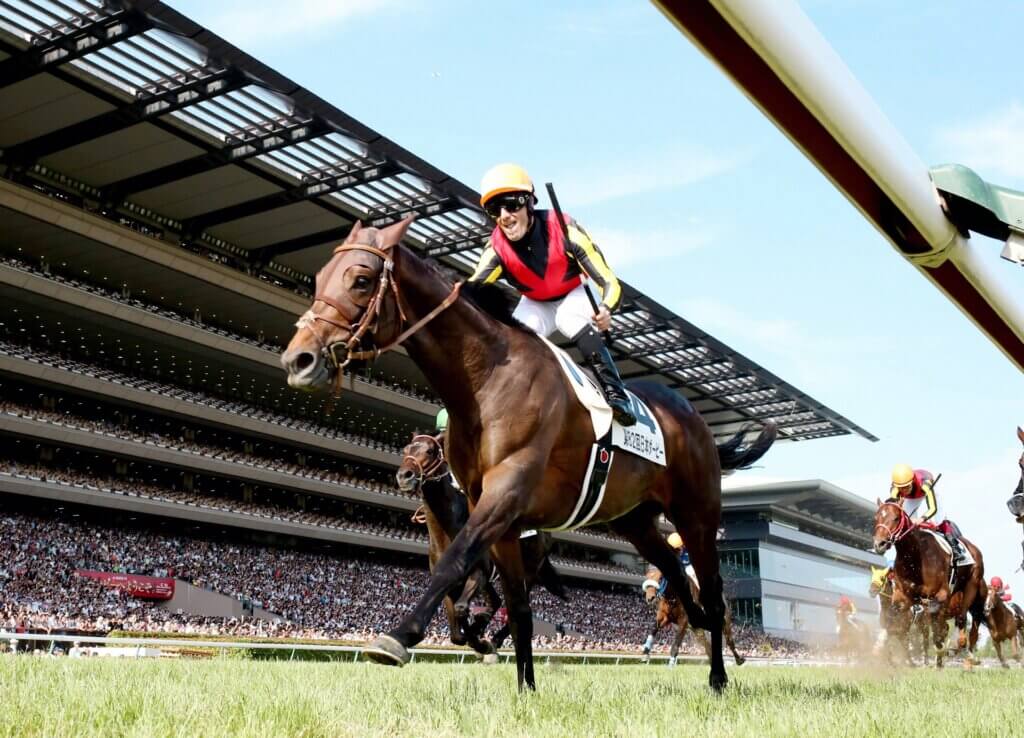 Mirco Dumuro and Duramente win the G1 Tokyo Yushun