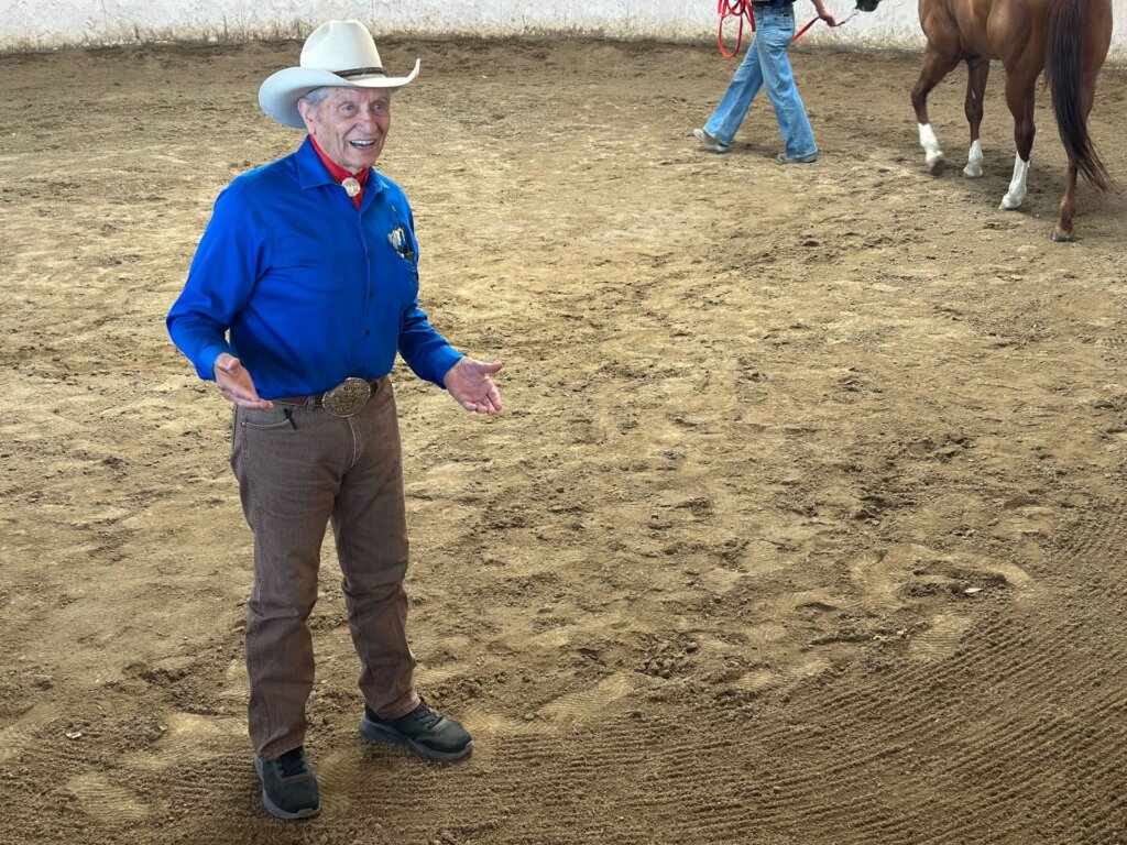 Horse whisperer Monty Roberts