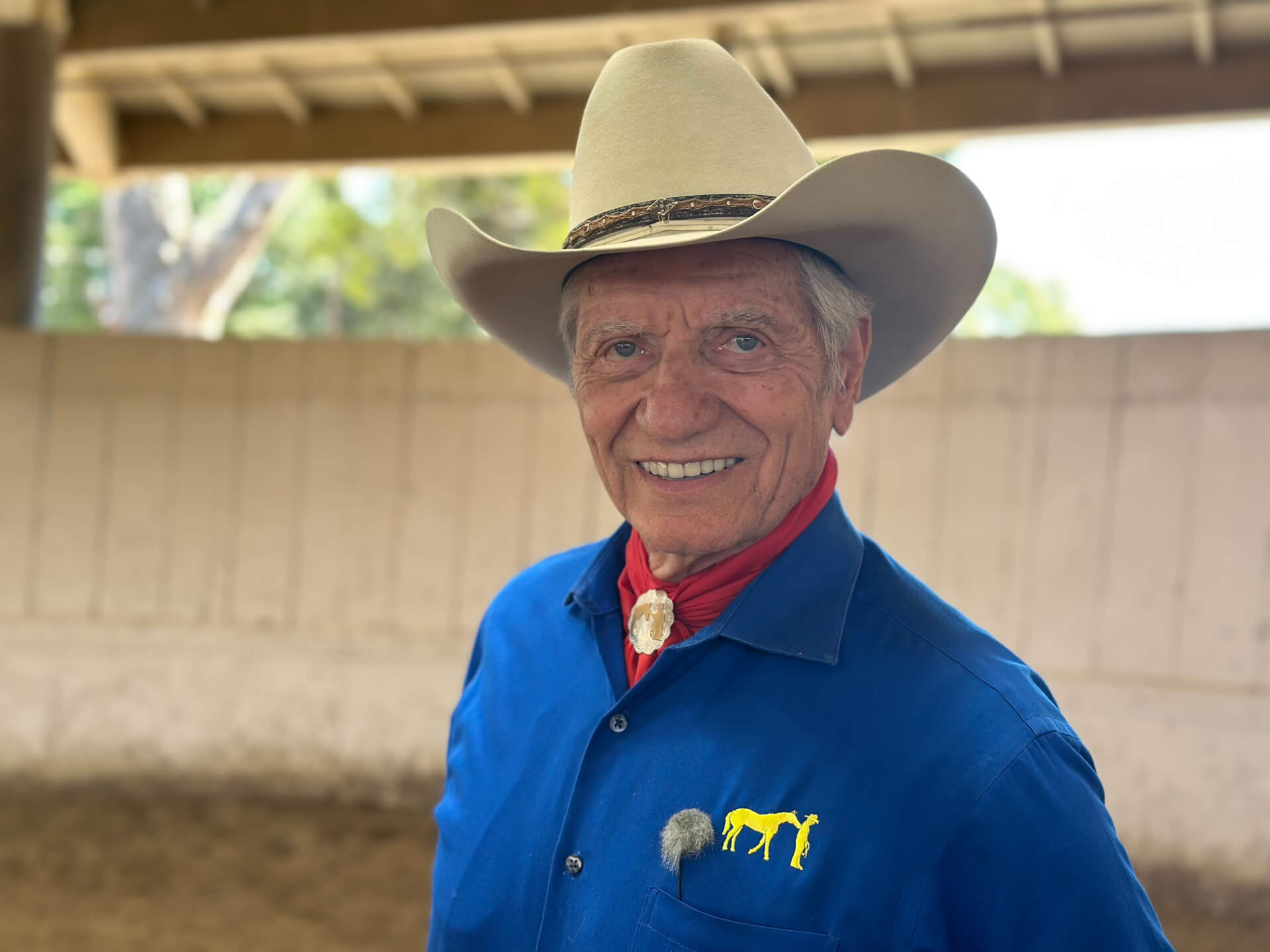 Horse whisperer Monty Roberts