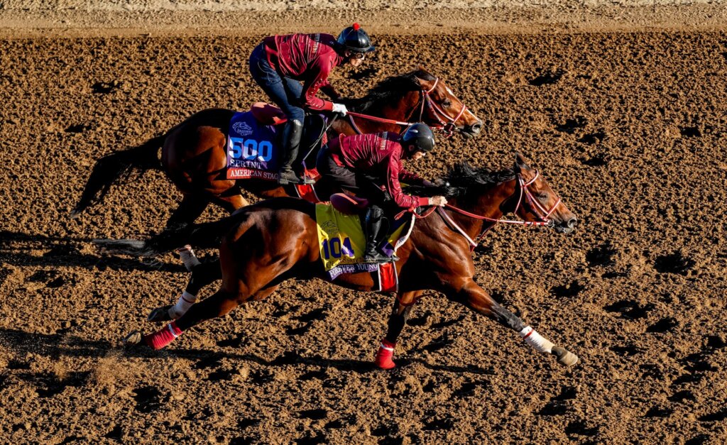 Forever Young and American Stage breeze at Del Mar