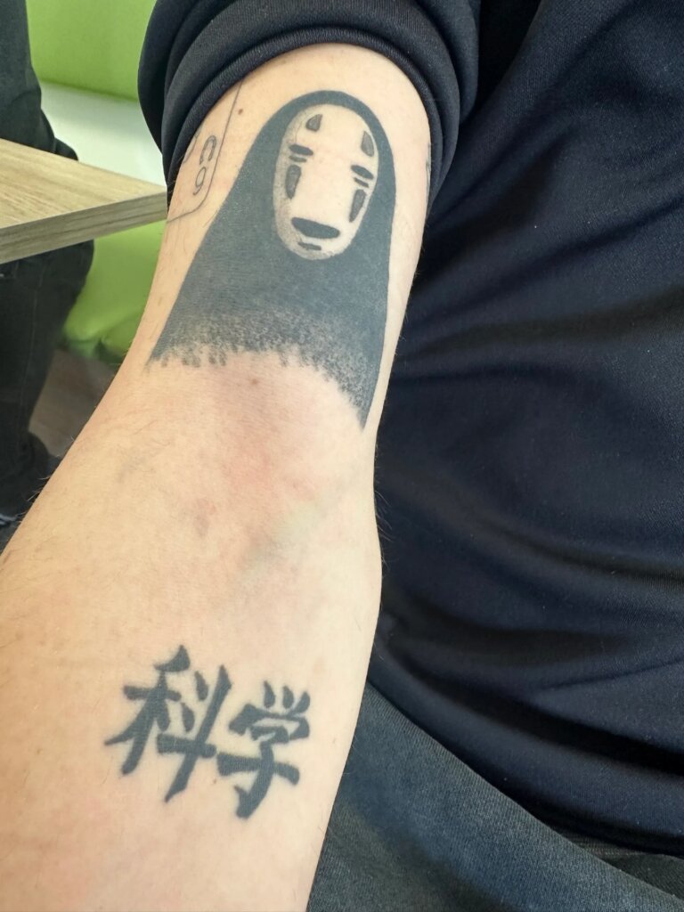 Tom Prebble's tattoos