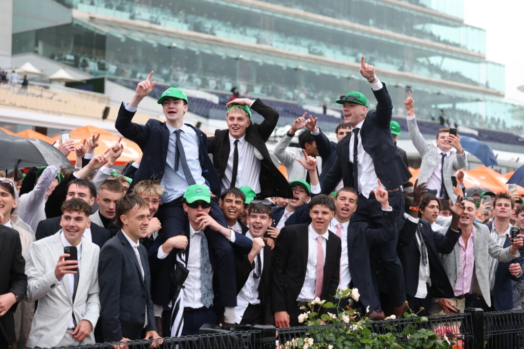 Flemington crowd at Champions Day