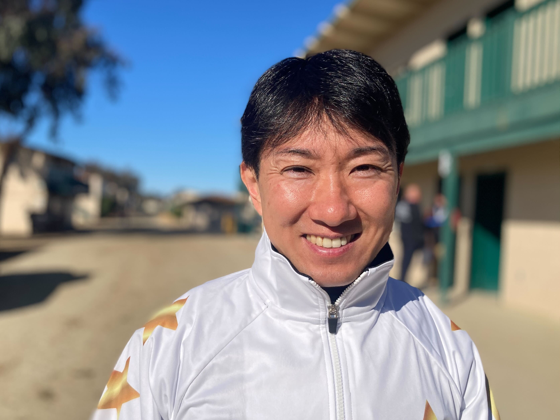 Hiroto Yoshihara at Del Mar for the 2025 Breeders' Cup meeting