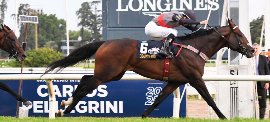 Obataye and Joao Moreira win the G1 Gran Premio Carlos Pellegrini in Argentina