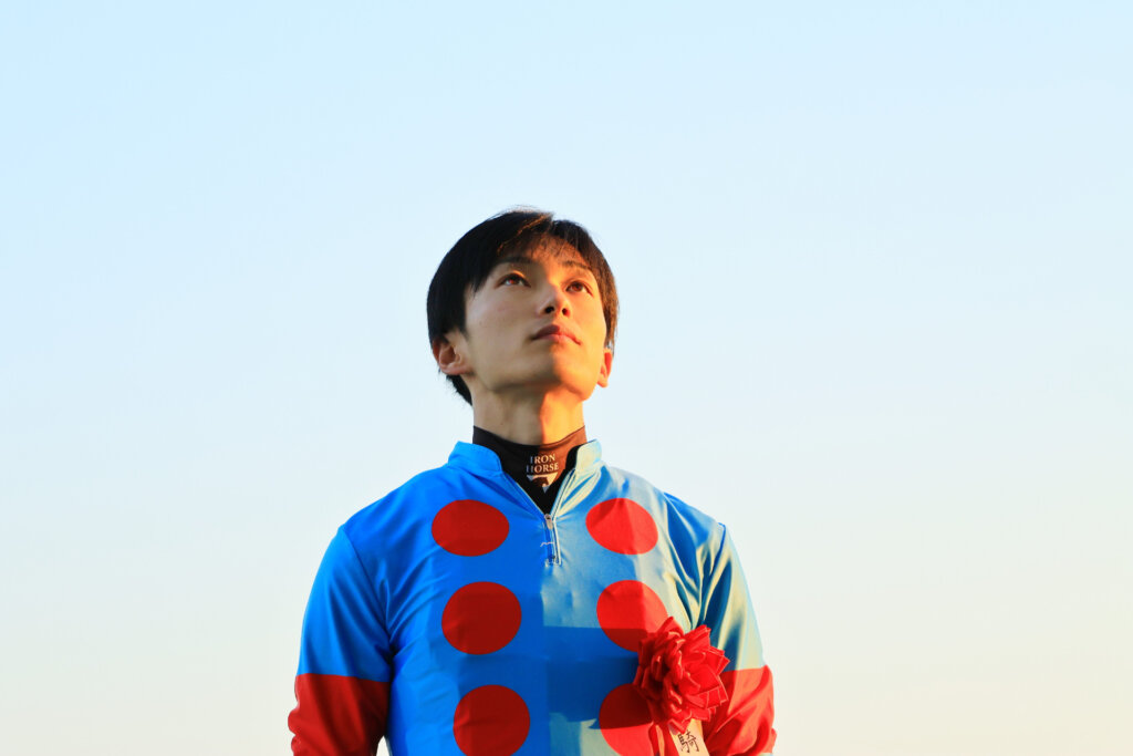 Ryusei Sakai after claiming the Champions Cup on W Heart Bond