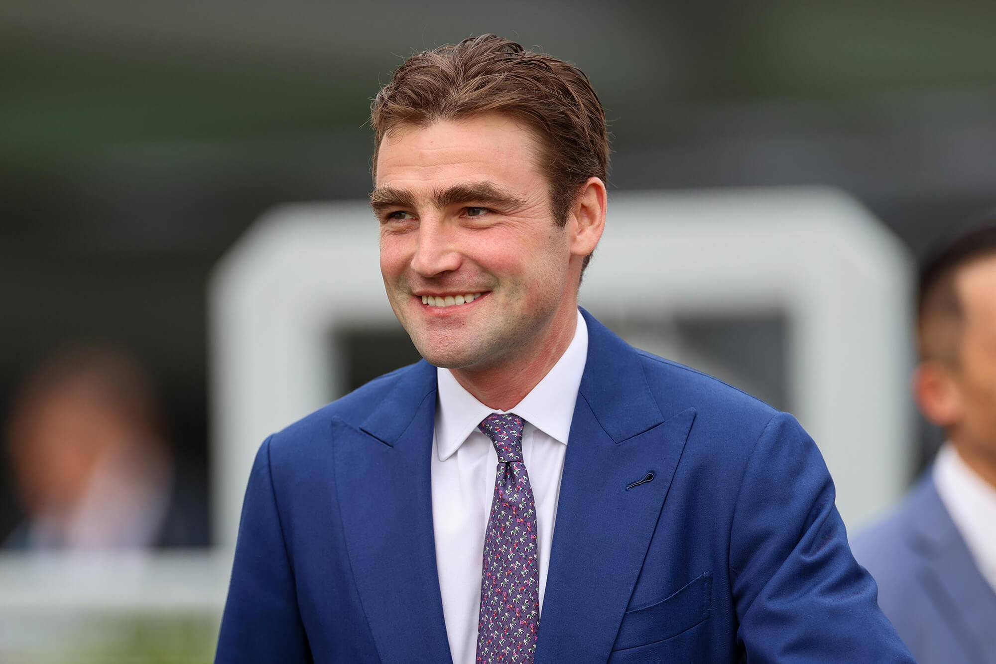 Trainer David Eustace at Sha Tin