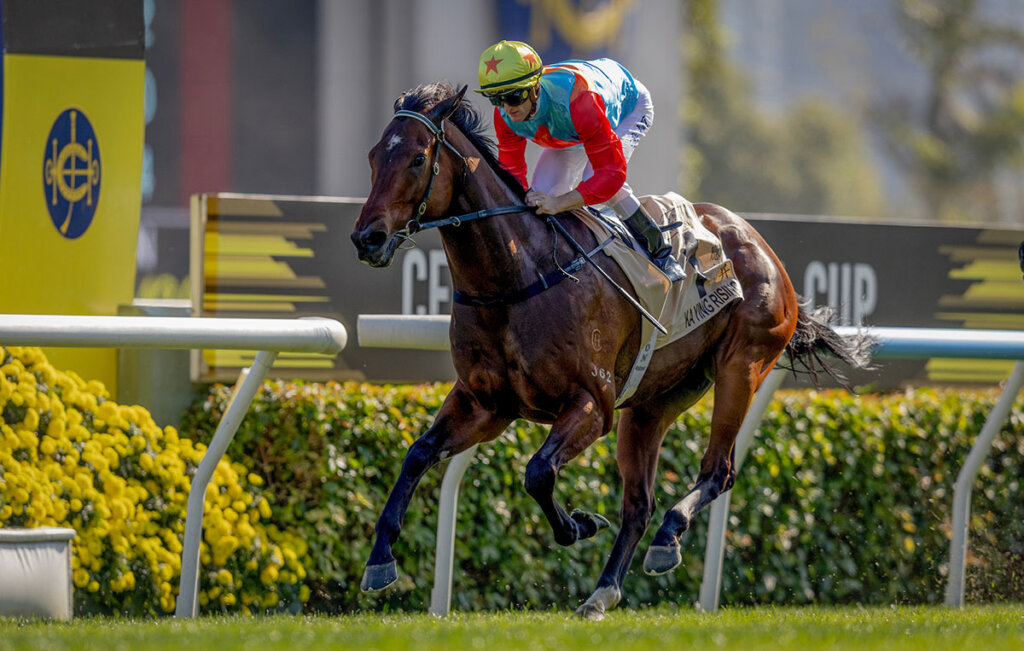 Ka Ying rising equalled Silent Witness' streak of 17 wins in the G1 Centenary Sprint at Sha Tin