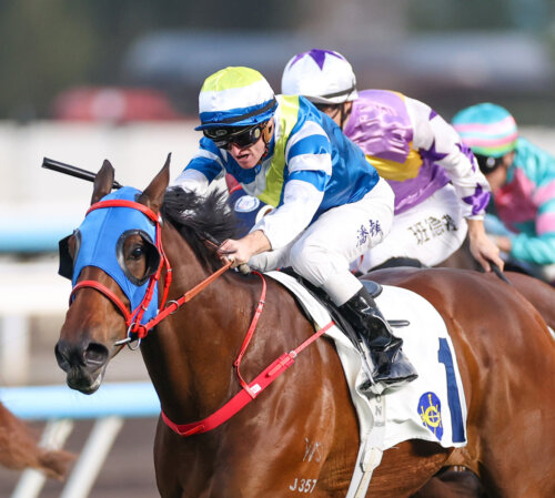 Patch Of Cosmo made a winning return at Sha Tin