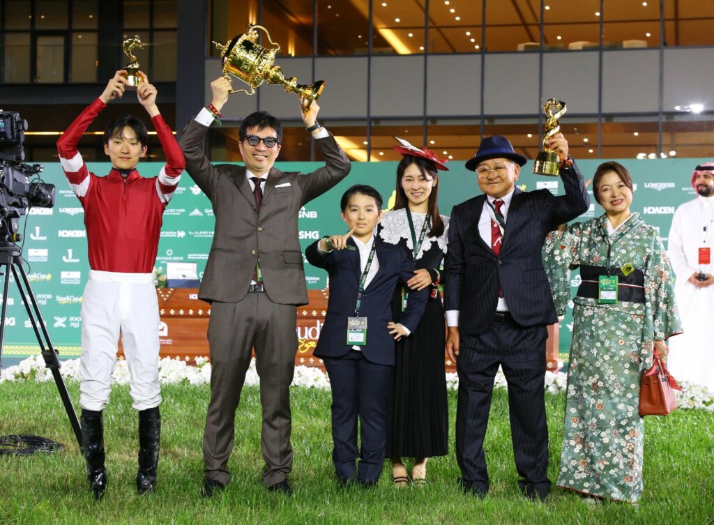 Forever Young's connections after winning a second G1 Saudi Cup in Riyadh