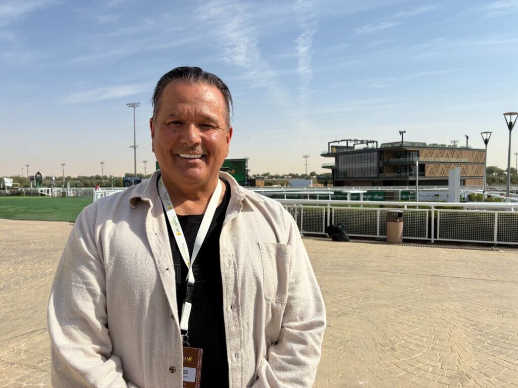 Librado Barocio at King Abdulaziz Racecourse, Riyadh in 2026